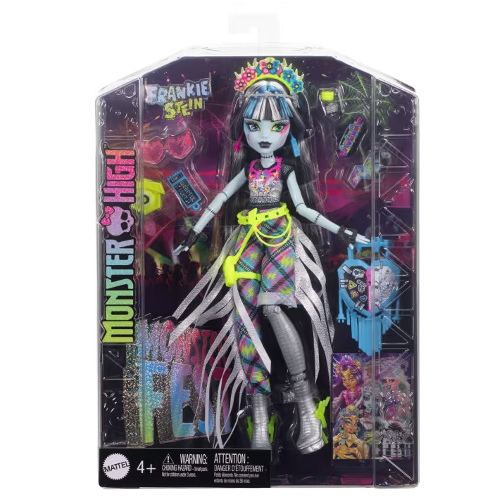 Monster High Monster Fest Frankie Stein Fashion Doll - Mattel