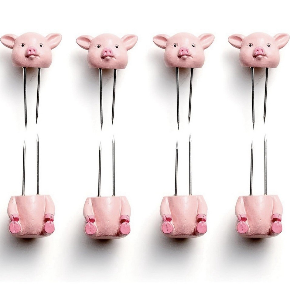 Piglets Corn Holders - Four Pairs - Outset