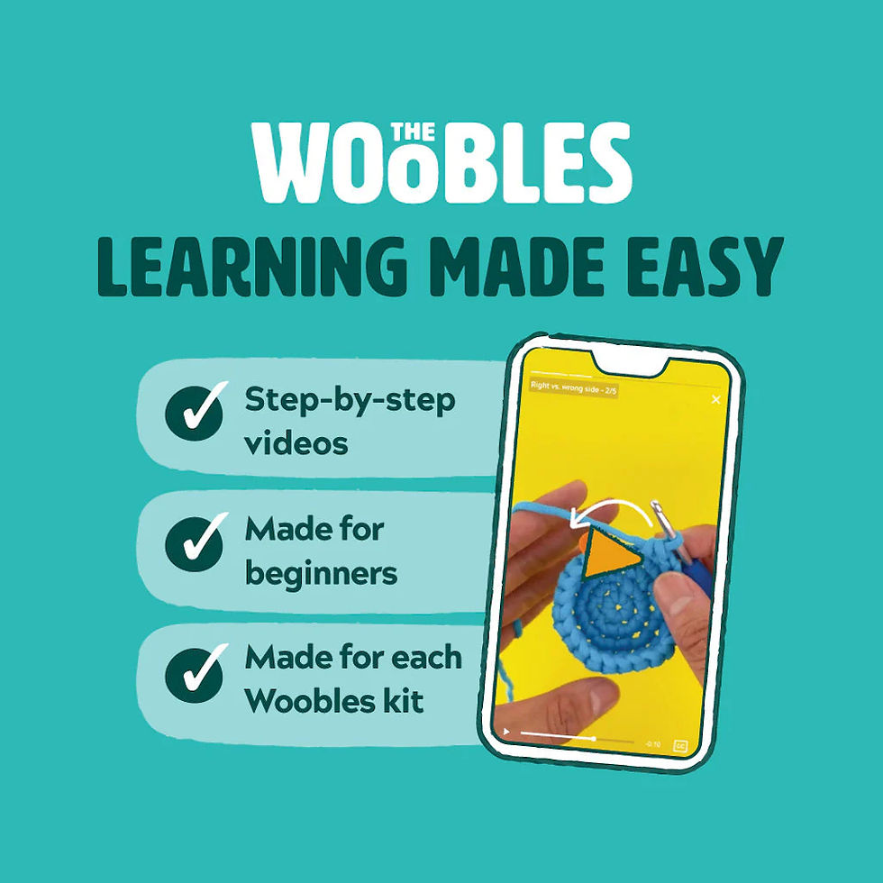 Thumbnail: The Woobles: Frodo - Lord of the Rings Learn to Crochet Kit for Beginners
