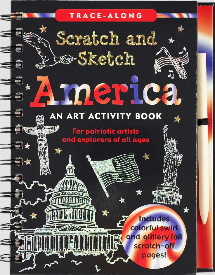 America Scratch and Sketch - Peter Pauper Press