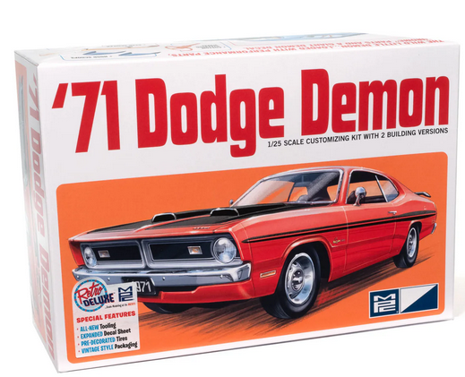 MPC 1971 Dodge Demon 1:25 Scale Model Kit