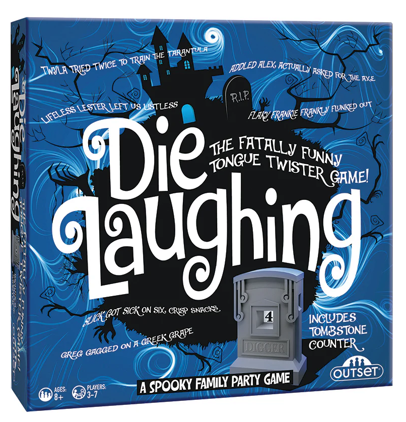 Die Laughing: The Fatally Funny Tongue Twister Game - Outset