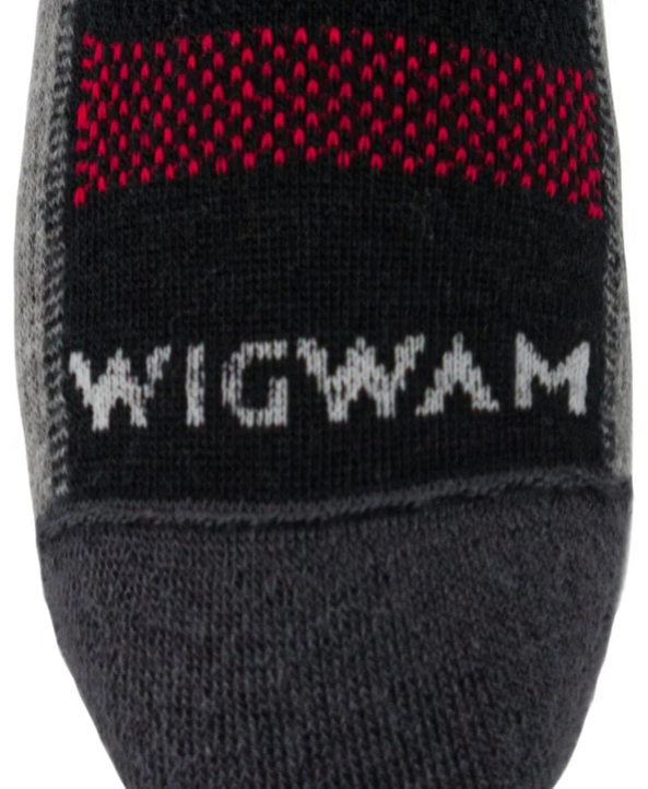 Thumbnail: Merino Ultra Cool-Lite Crew in black by Wigwam