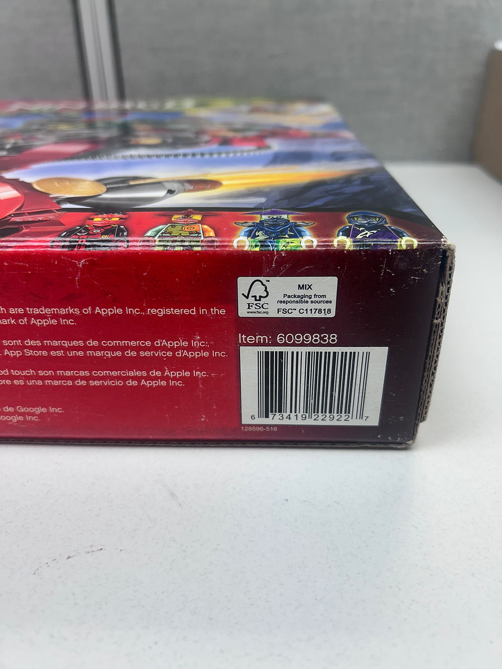 Thumbnail: LEGO 70735 Ninjago: Ronin R.E.X. UPC showing shelfware