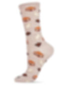 Women's I'd Like S'more Please Bamboo Blend Novelty Crew Socks - MeMoi