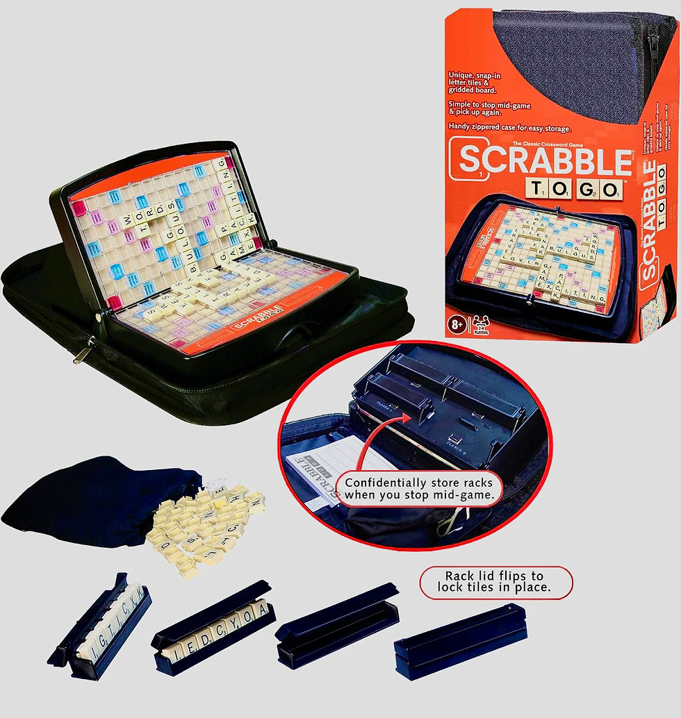 Scrabble To Go Travel Crossword Game - Winning Moves
