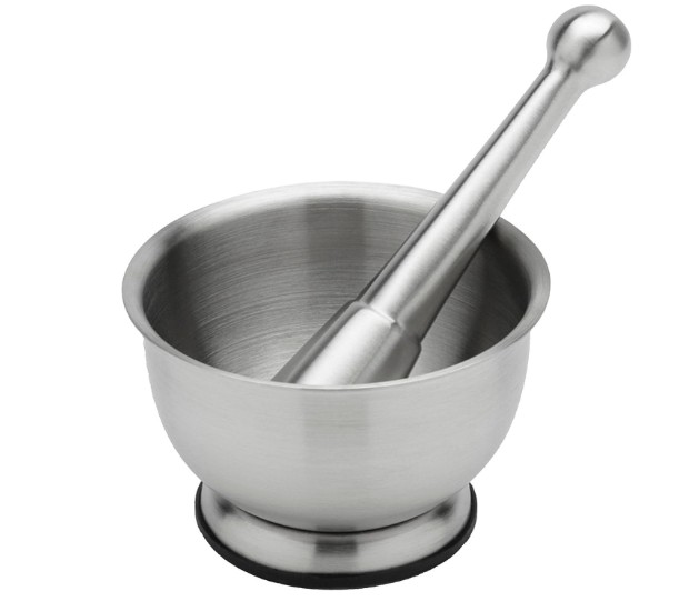 Stainless Steel Mortar and Pestle - Fox Run