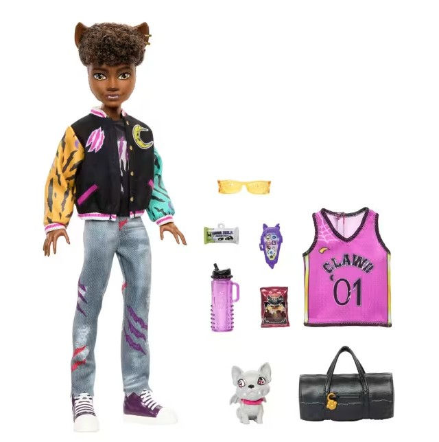 Thumbnail: Monster High Clawd Wolf with Rockseena - Mattel