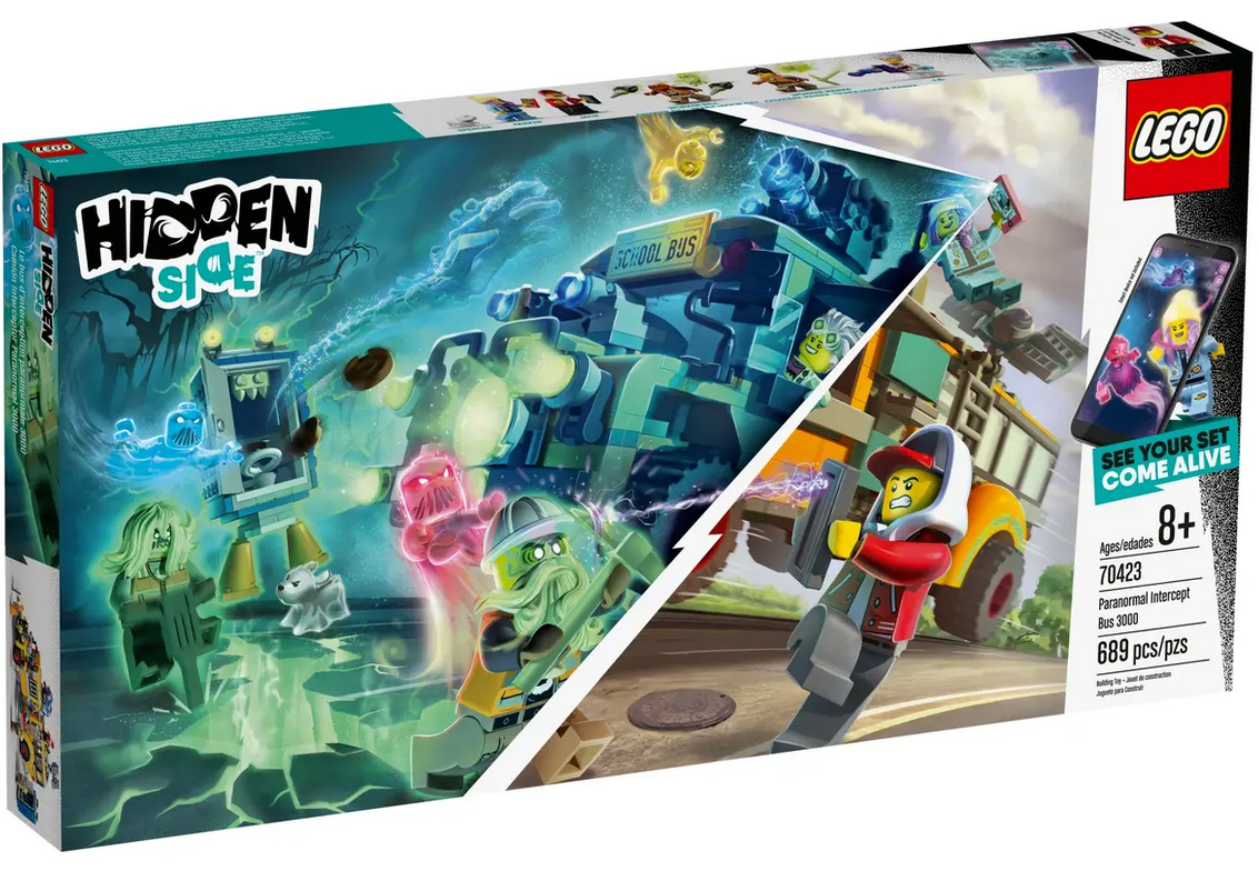 LEGO 70423 Hidden Side: Paranormal Intercept Bus 3000 - Retired