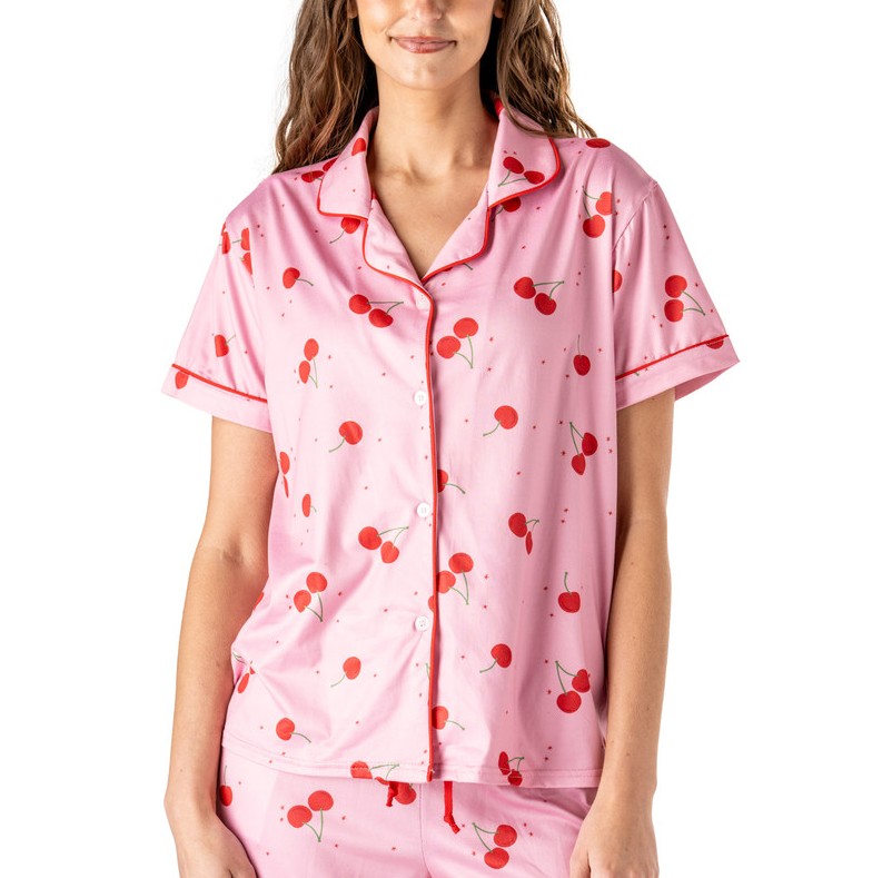 Signature Lounge Top: Cherry on Top - Hello Mello