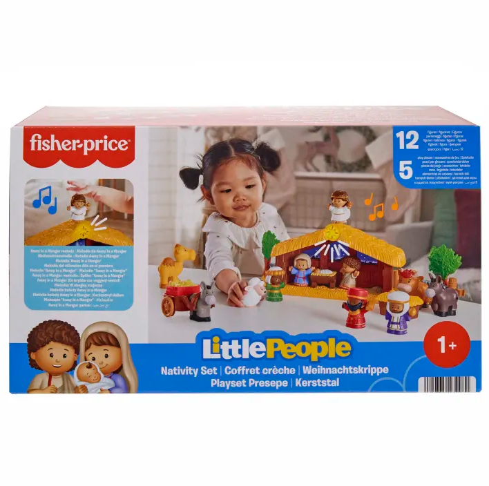 Little People Nativity Set For Toddlers With Light and Music - Fisher-Price