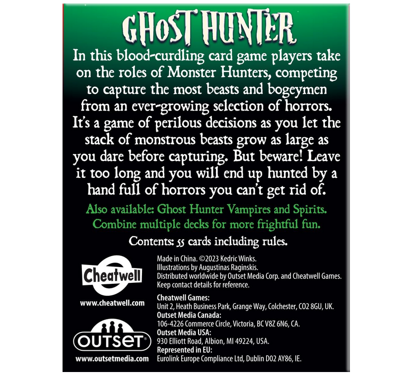 Ghost Hunters: Monsters! by Outset