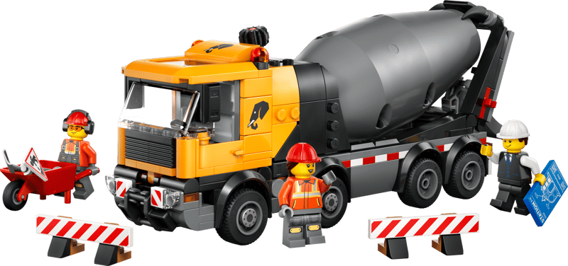 LEGO 60478 City: Cement Mixer