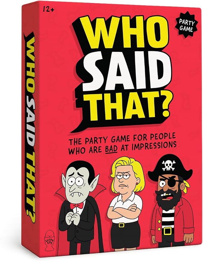 Who Said That?! Family Game - Lucky Egg