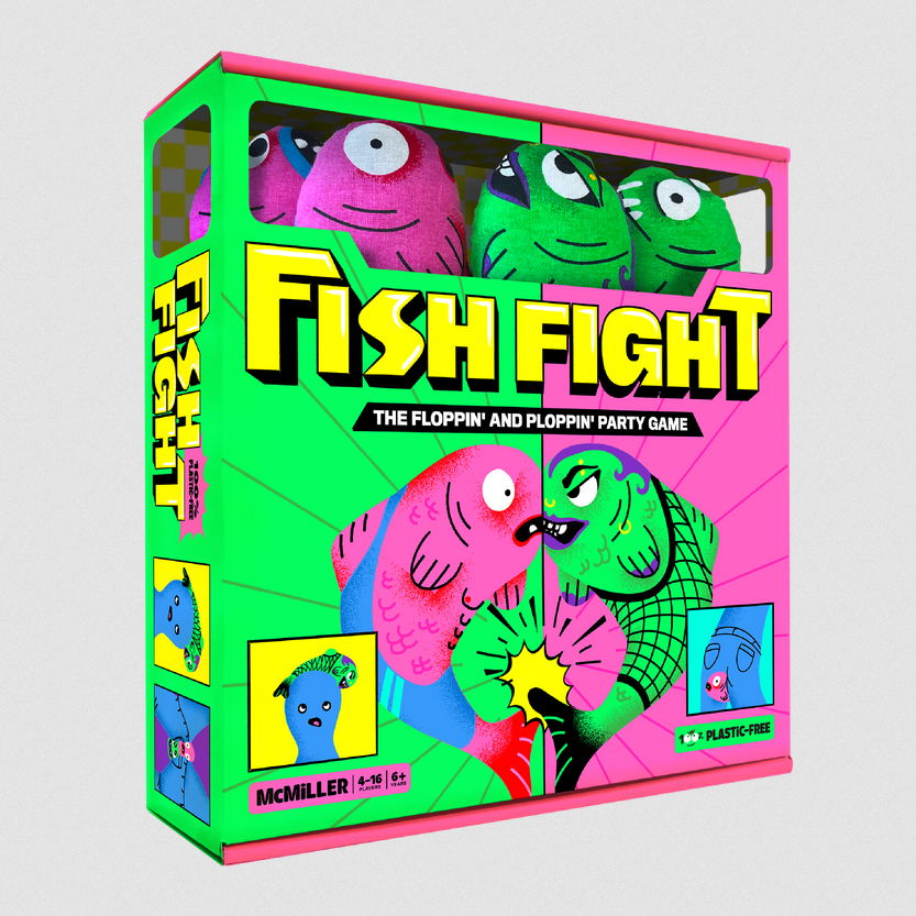 McMiller Entertainment Fish Fight Party Game