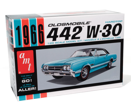 AMT 1966 Olds 442 Hardtop 1:25 Scale Model Kit