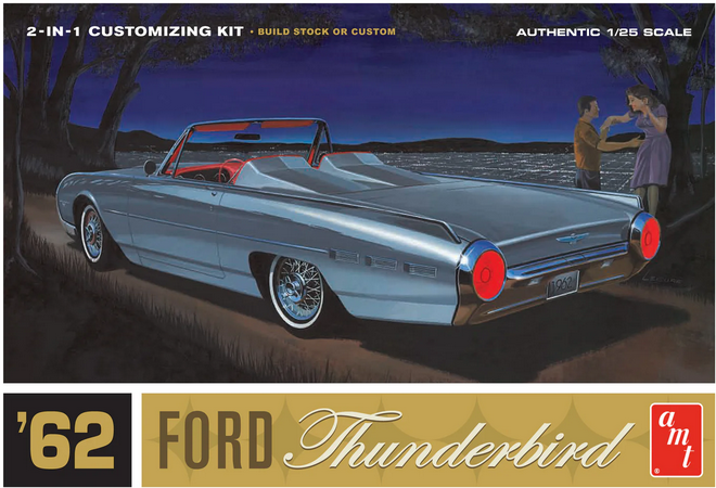 AMT 1962 Ford Thunderbird 1:25 Scale Model Kit