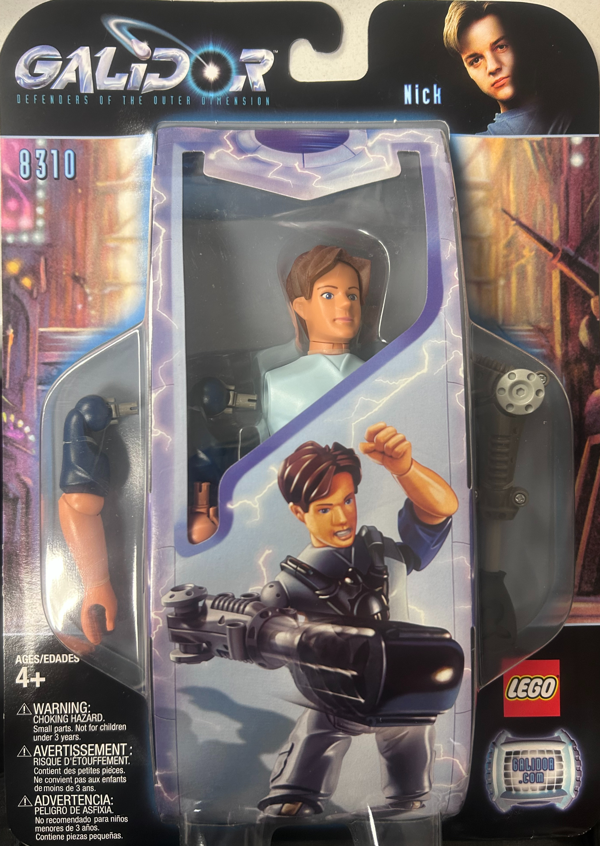 LEGO 8310 Galidor: Nick (Nicholas Bluetooth)