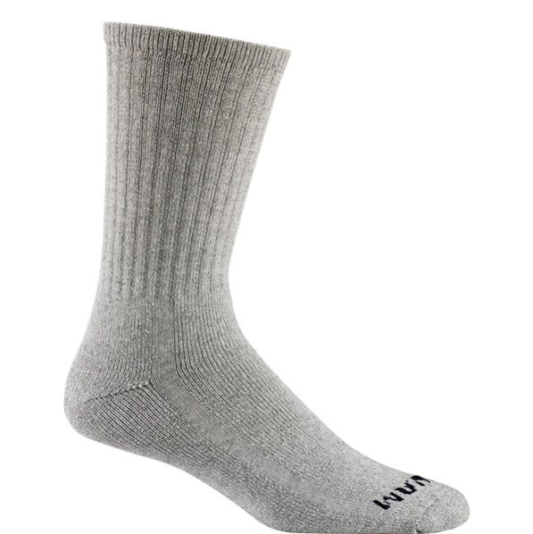 Wigwam Super 60® Crew 3-Pack Cotton Athletic Socks S1077 - M, L, XL -W, B, G