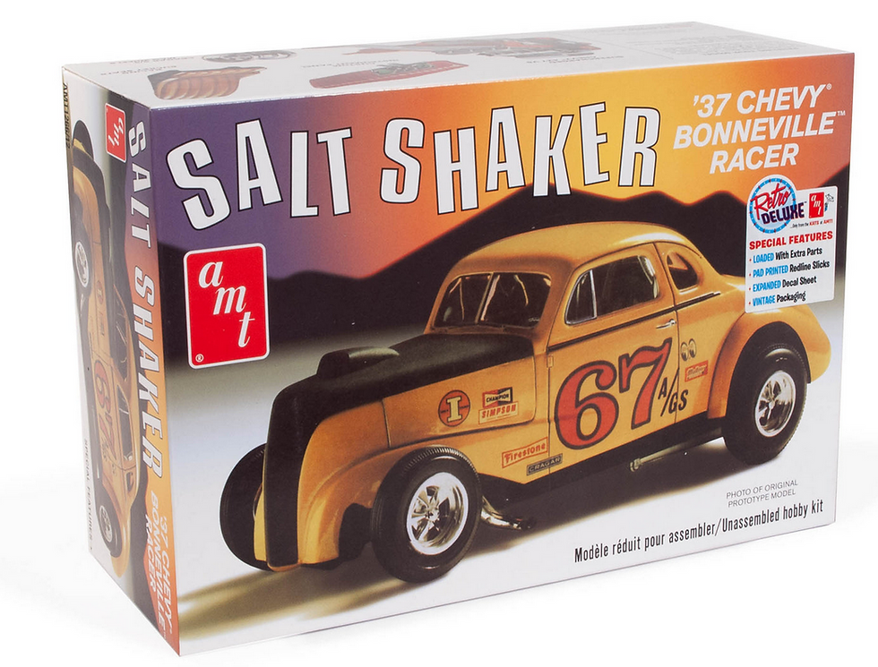 AMT 1937 Chevy Bonneville Racer "Salt Shaker" 1:25 Scale Model Kit