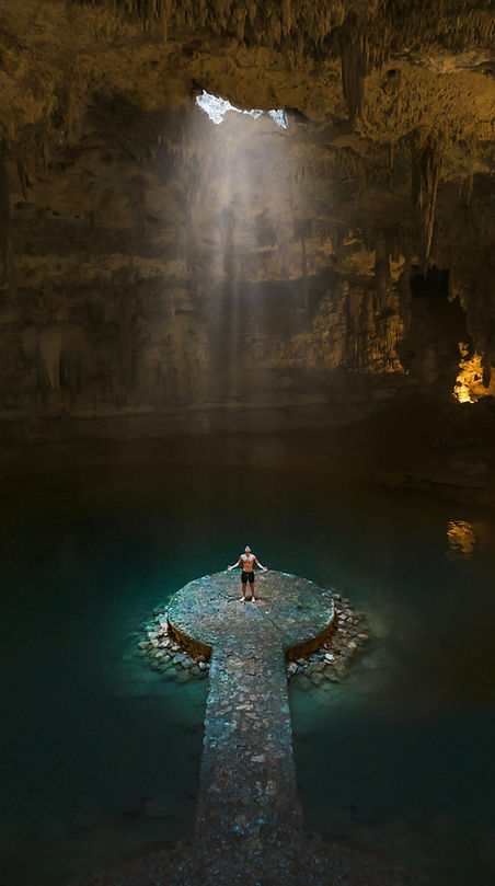 Cenote in Mexico