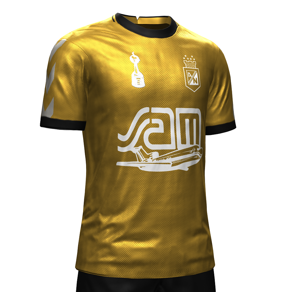 Miniatura: CAMISETA LIBERTADORES DORADA (NIÑO)