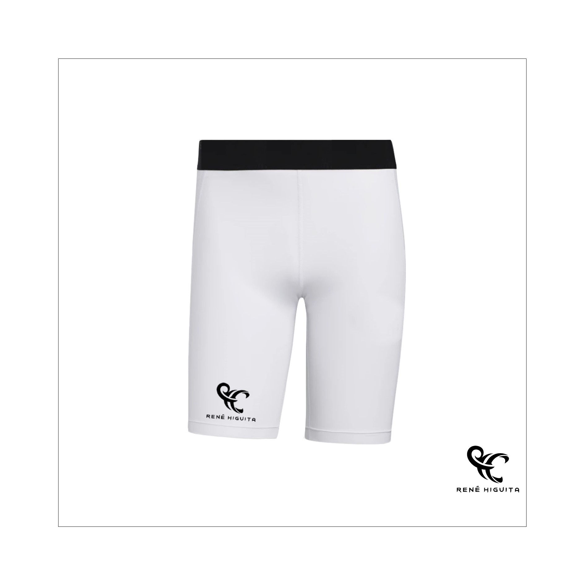 LYCRA DEPORTIVA CORTA  BLANCA