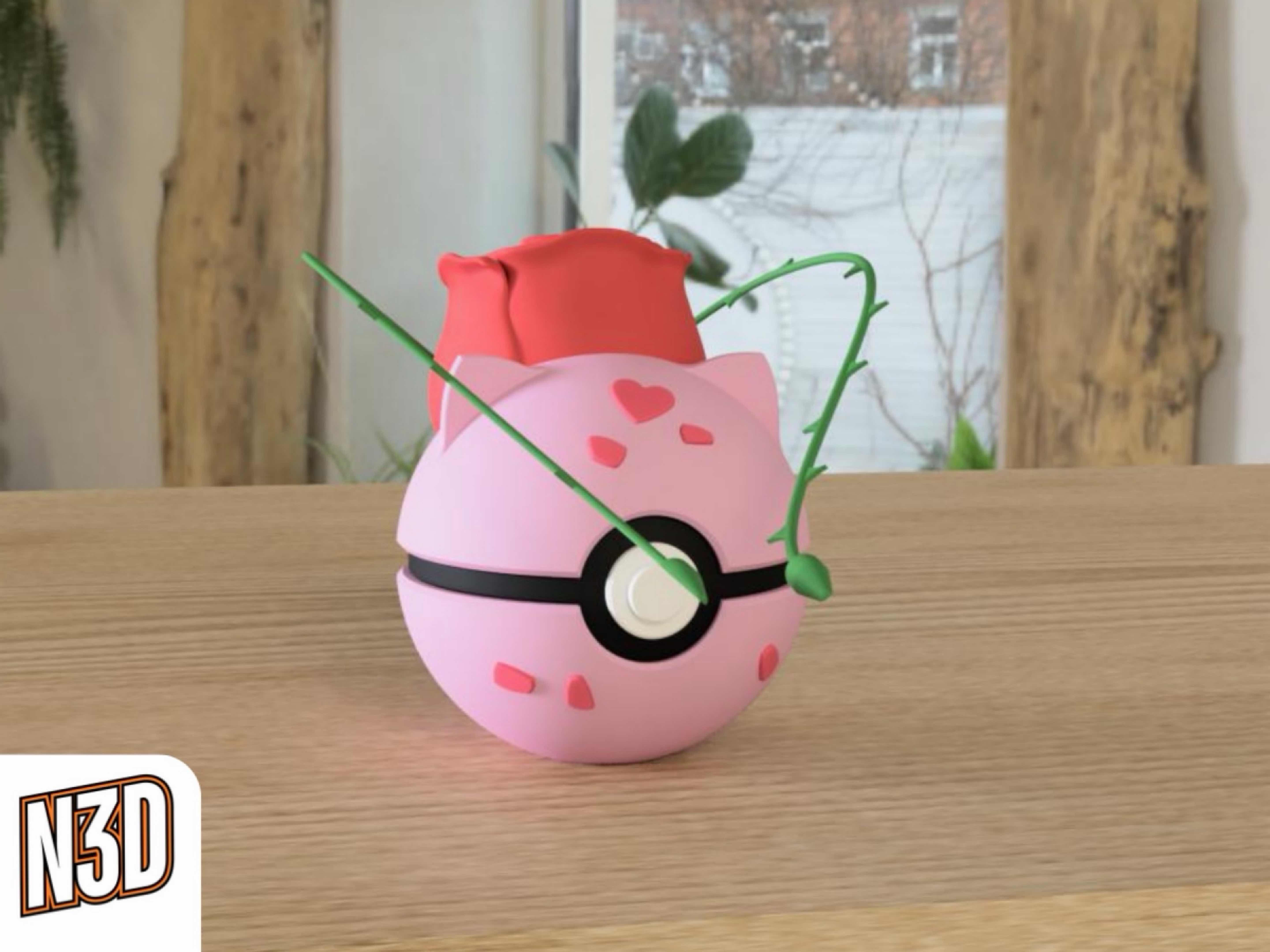 Rose Bulbasaur Ball
