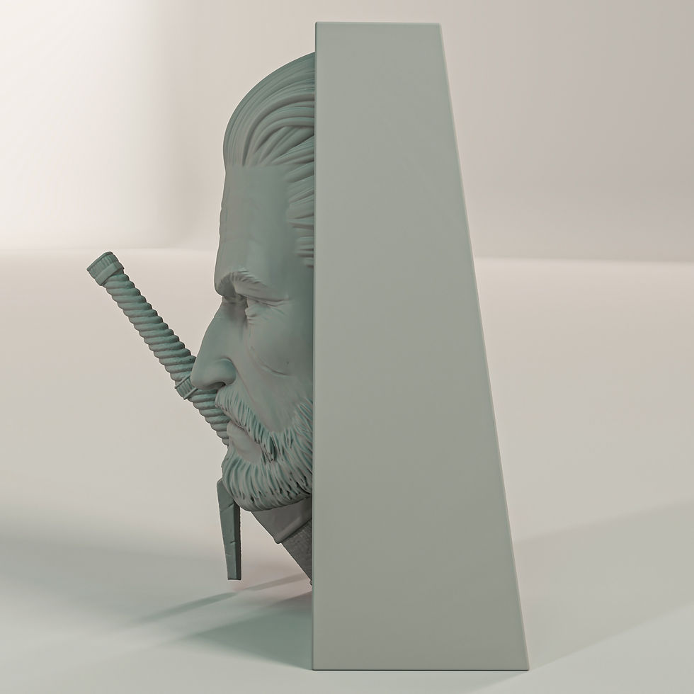 Thumbnail: Geralt of Rivia Book Nook