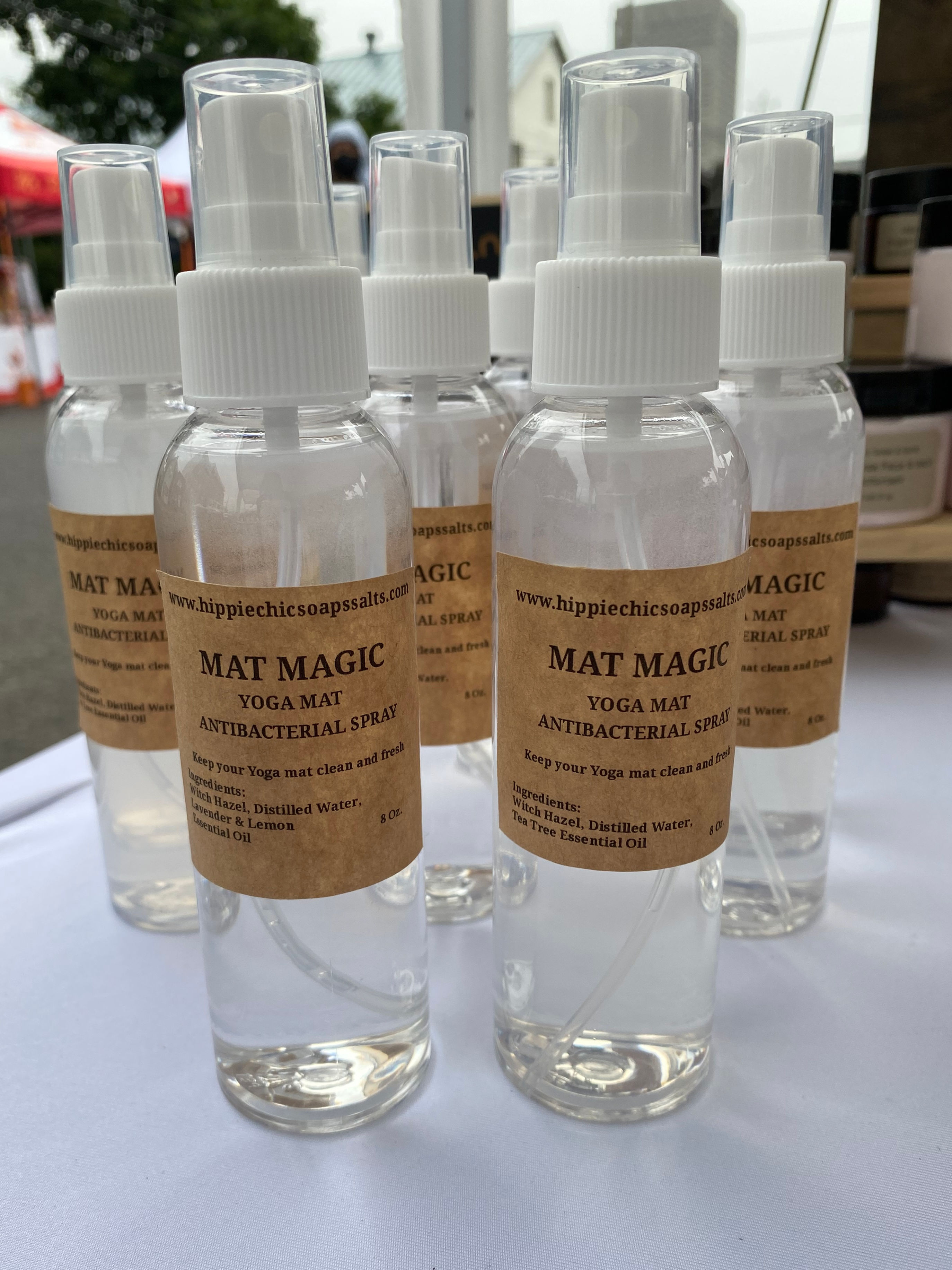 Mat Magic - Yoga Mat Antibacterial Spray 8 Oz