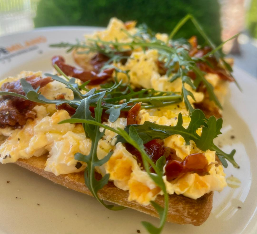 Arranged Food and Objects