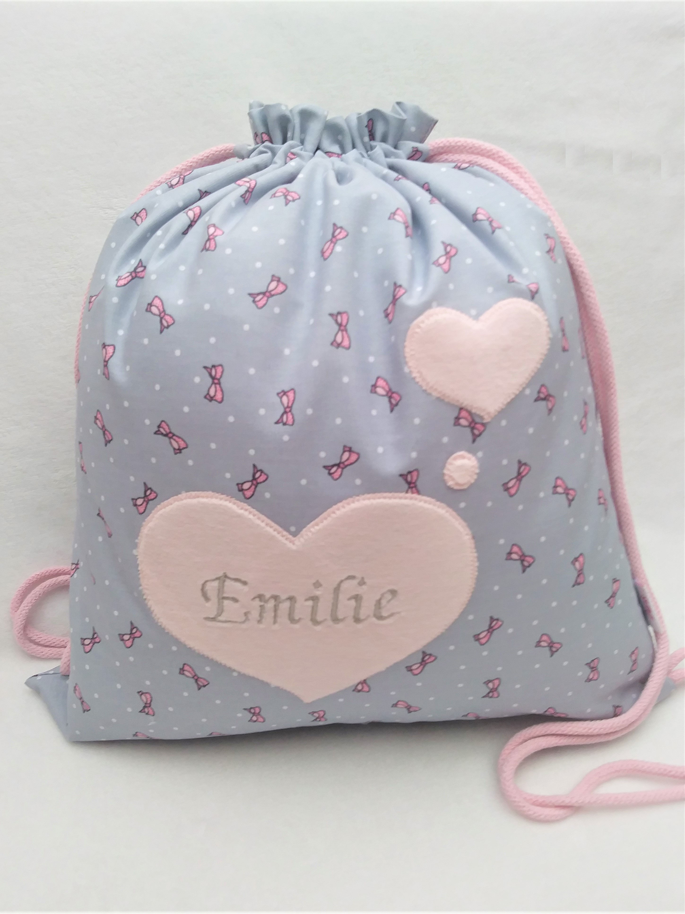 Turnbeutel mit Namen für Mädchen