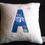 Miniaturbild: Kissen mit applizierten Buchstaben für Mädchen und für Jungs