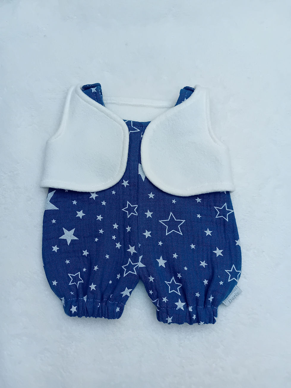 Miniaturbild: Klamotten für Stofftiere-Overall,Weste,Halstuch und Schal