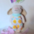 Hase mit wechselbarer Kleidung mit Namen-Stofftier Hase mit  Kleidung