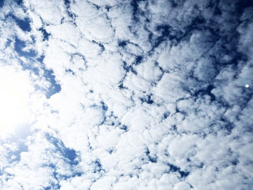 秋の空。