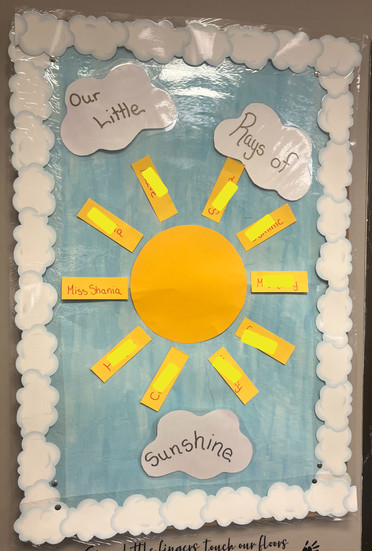 Our Little Rays Of Sunshine Board