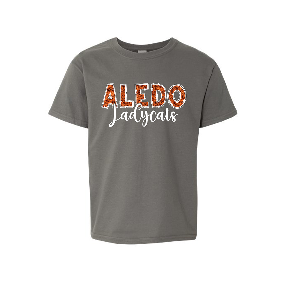 Thumbnail: Aledo Ladycats Basketball Texture - Short Sleeve