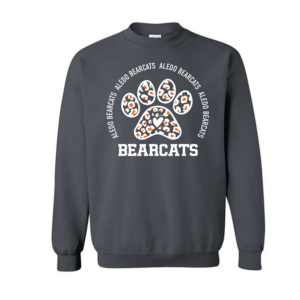 Thumbnail: Aledo Bearcats Animal Print - Crew