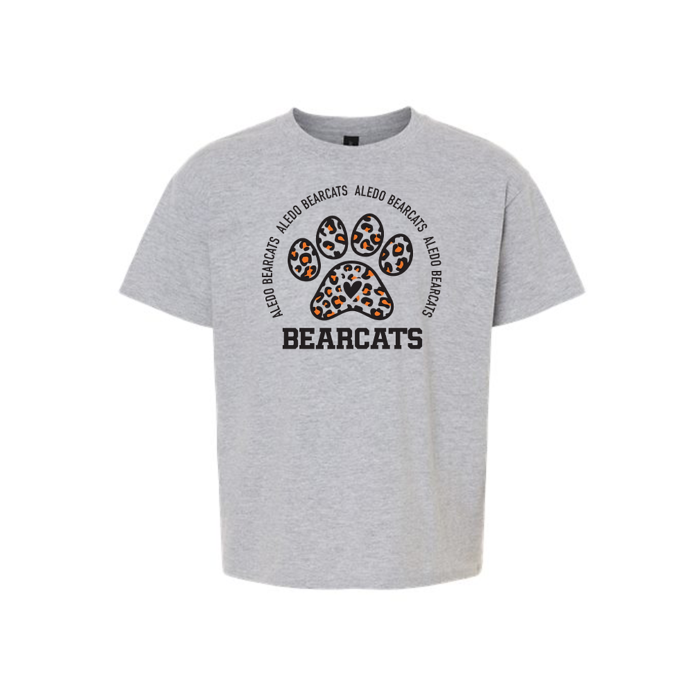 Thumbnail: Aledo Bearcats Animal Print - Short Sleeve