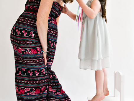 First look: Jo and soon to be big sister Annabelle