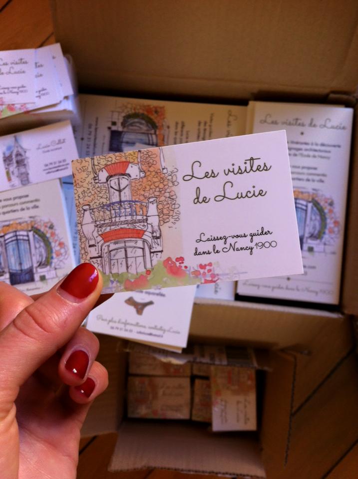 Les visites de Lucie à Nancy