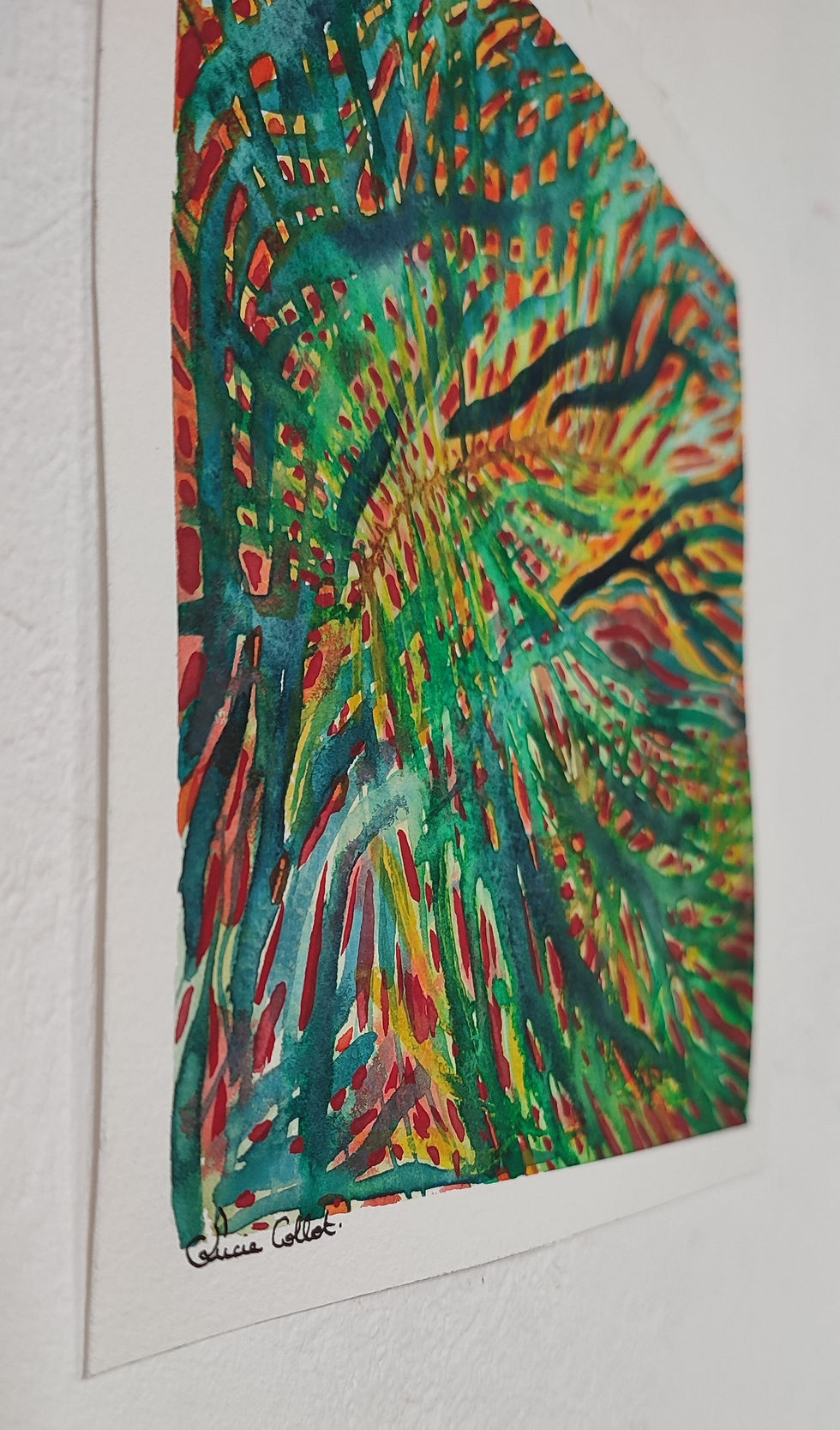 Miniature : Lumière intérieure - œuvre sur papier