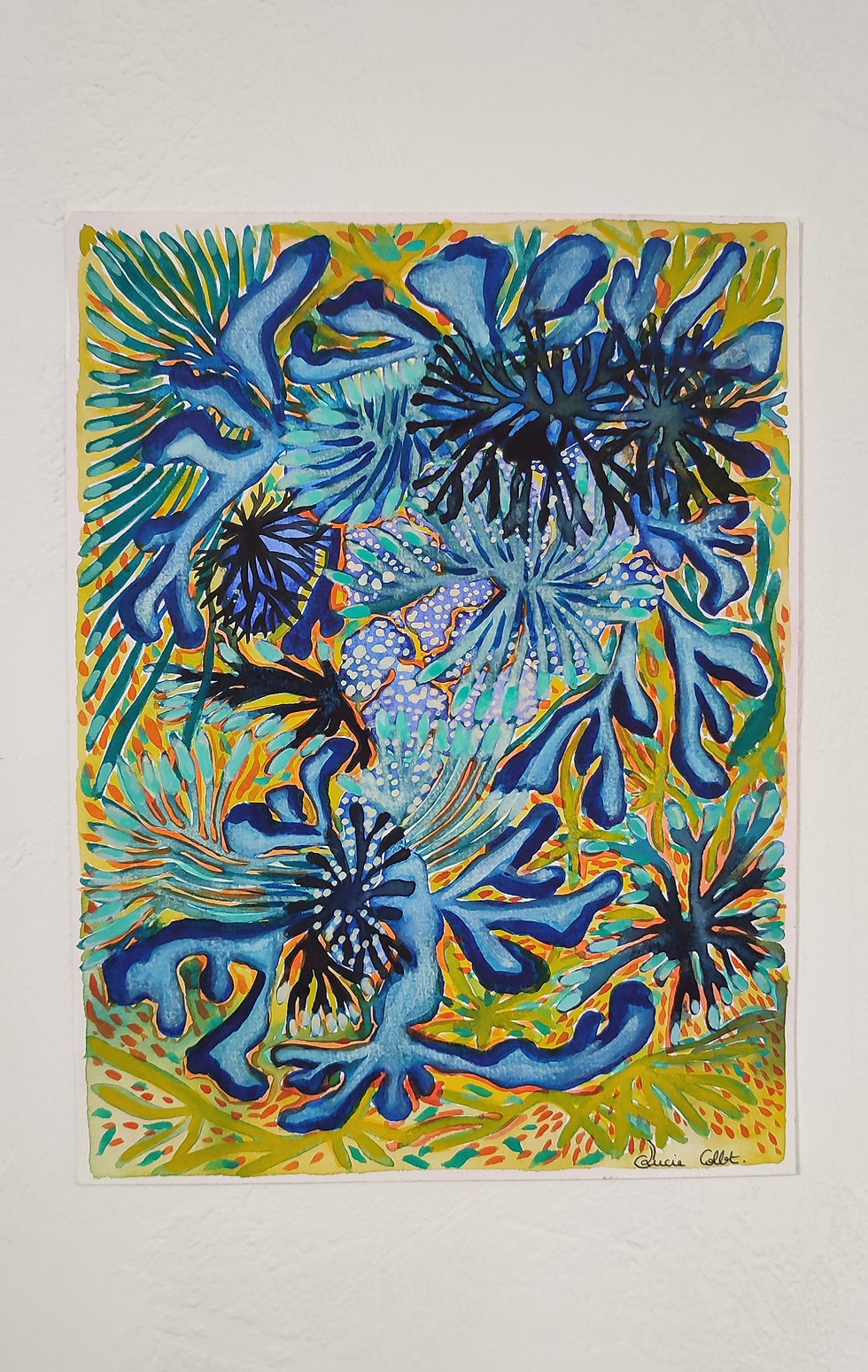 Miniature : Asphyxie - œuvre sur papier