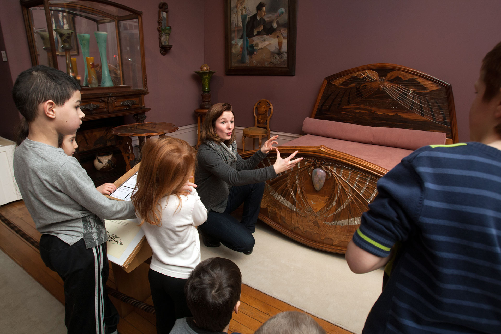 Visite scolaire au musée