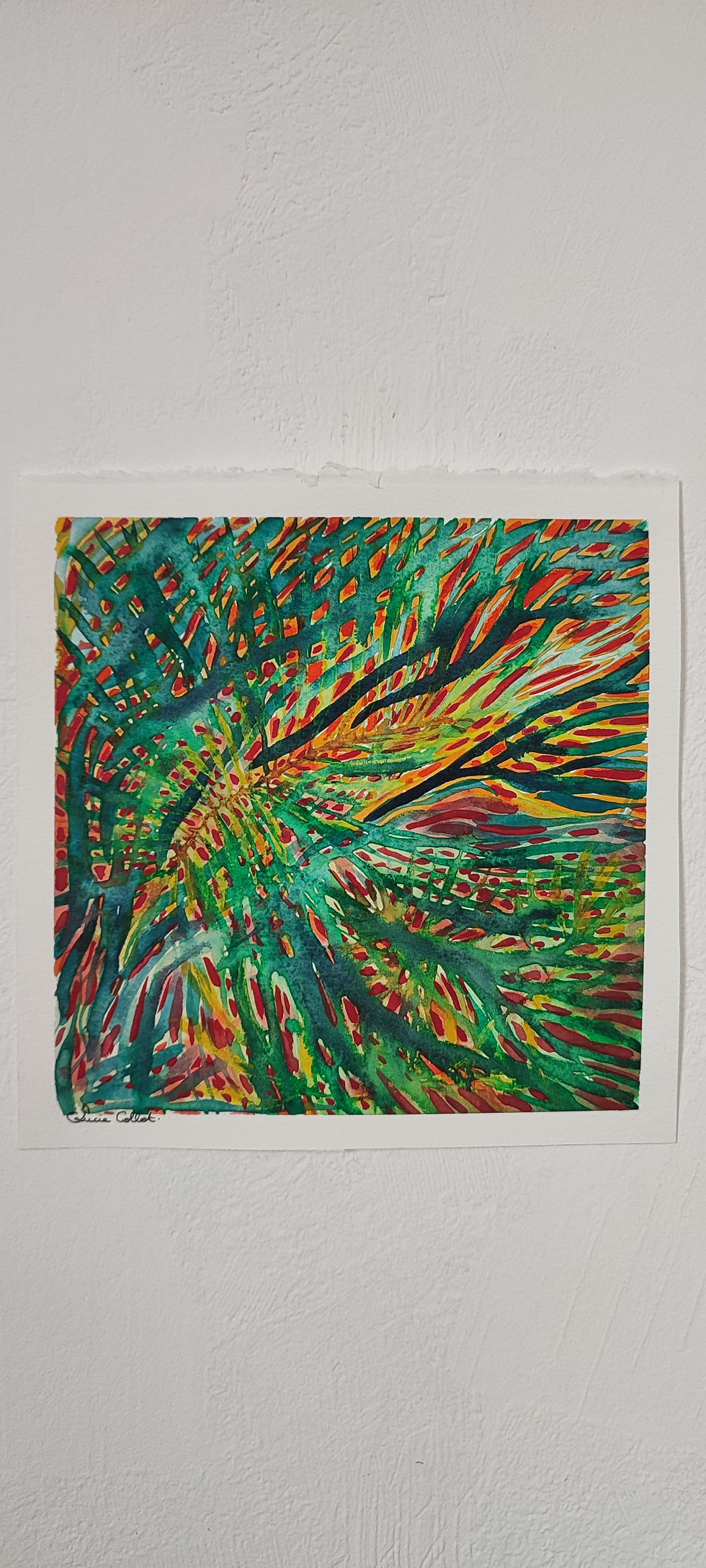 Miniature : Lumière intérieure - œuvre sur papier