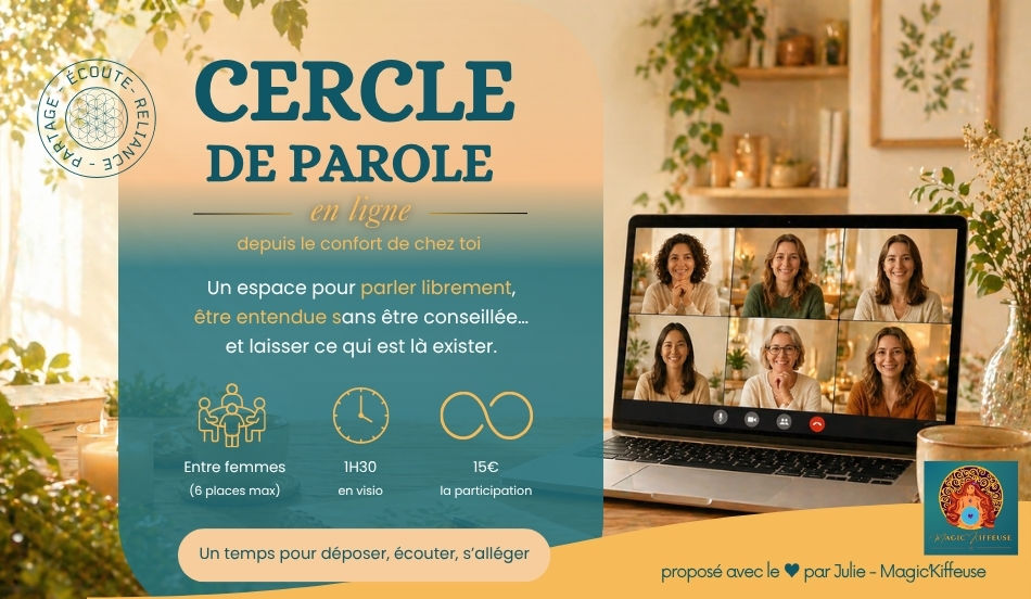 Cercle de Parole entre Femmes - en Ligne