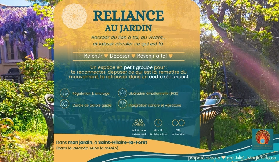 Reliance au jardin