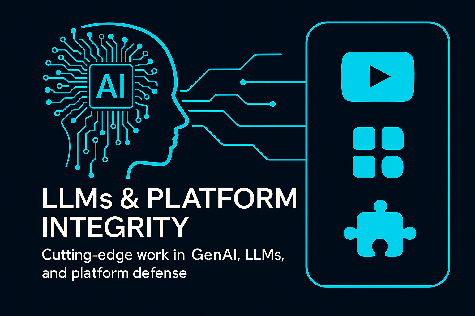 LLMs & Platform Integrity Logo