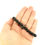 Thumbnail: Lava Stone Helmet Charm Bracelet in Silver